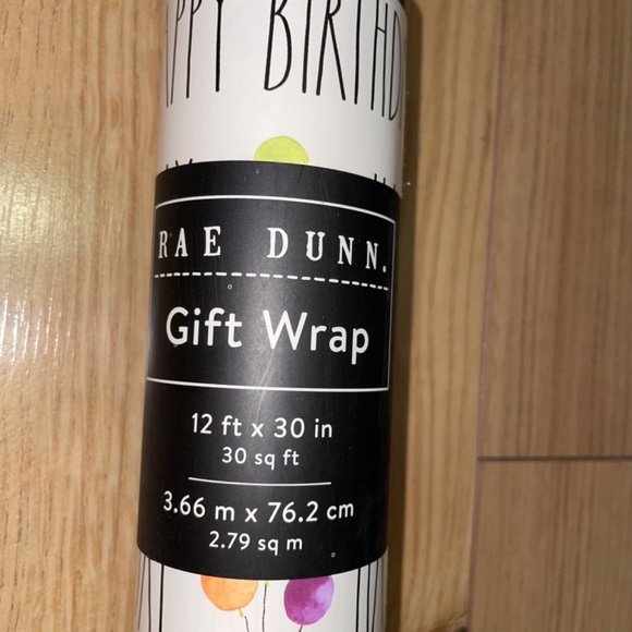 RAE DUNN - Birthday Gift Wrap - New - Picture 5 of 6